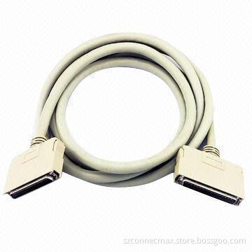SCSI Cable, 28AWG 34 Twisted Pairs 68-pin Male to 68-pin Male